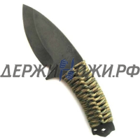 Нож TSP - Tactical Spear Tip Matte Black Oxide D2 Steel Coyote Camo Handle Coyote Kydex Sheath Medford MF/TSP-1 OxBk-CoCam-KyCoy